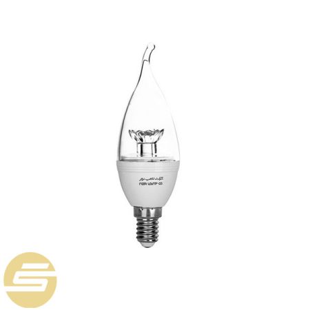 لامپ ال ای دی 6 وات اشکی نور با پایه E14